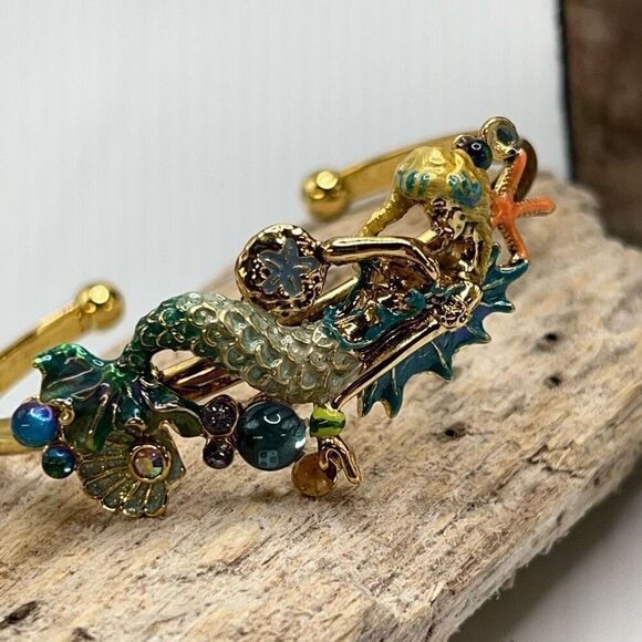 Kirks Folly Dreamy Mermaid Cuff Bracelet - Picture 8 of 8